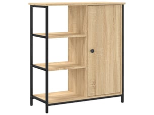 Buffet - bahut - meuble de rangement chêne sonoma 70x30x80 cm bois d'ingénierie