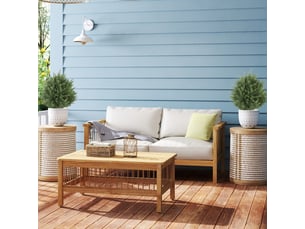 Plante artificielle lot de 2 avec piquet, feuillage dense résistant aux uv pour intérieur et extérieur vert