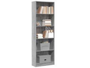 Bibliotheque coloris  gris  <strong></strong> <strong></strong> - 60 cm x 176 cm