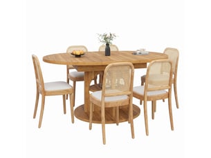Ensemble table ovale  6 chaise(s)  <strong>BGSRYAO</strong> <strong></strong> 