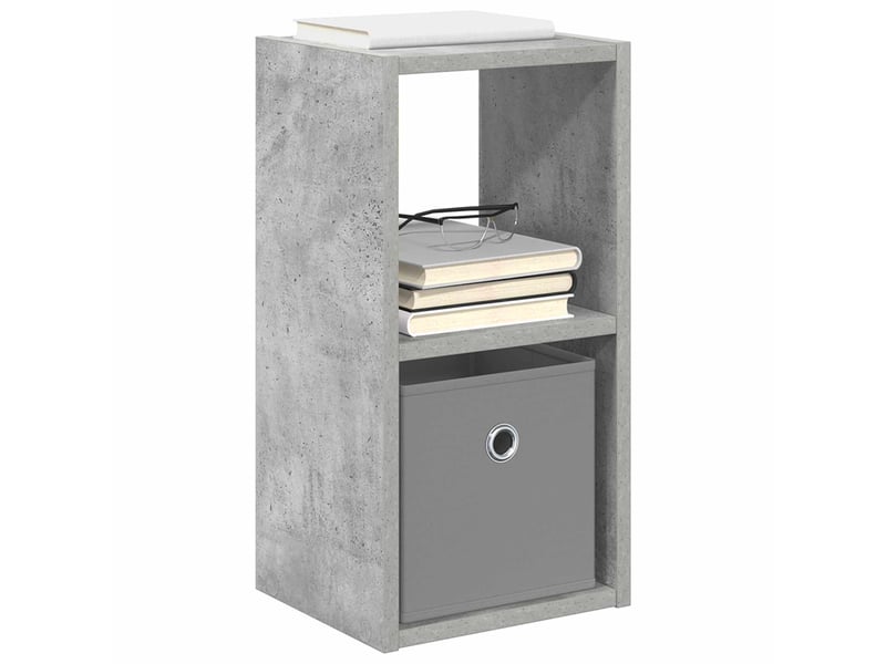  Table de chevet - cabinet de chevet - table de nuit 2 pc gris béton 25,5 x 22 x 49,5 cm  - Conforama B