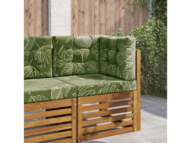  Coussin de canapé d'extérieur, coussin de chaise polyester modèle feuille cf54109  - Conforama B
