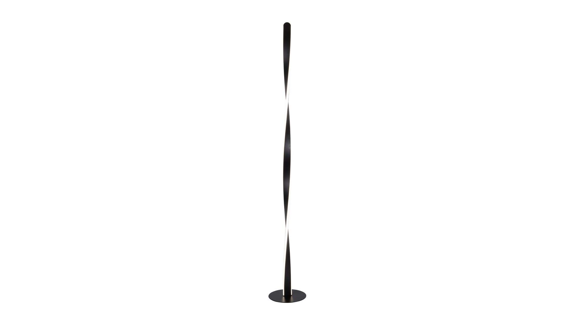 Lampadaire Métal 140 cm noir JAZZ noir 141.5 Conforama