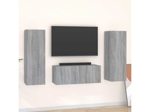 Meuble tv coloris gris  <strong></strong>  <strong></strong>