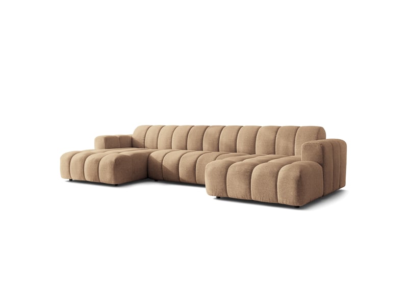  Canapé d'angle aenis, tkanina strukturalna beige  - Conforama A
