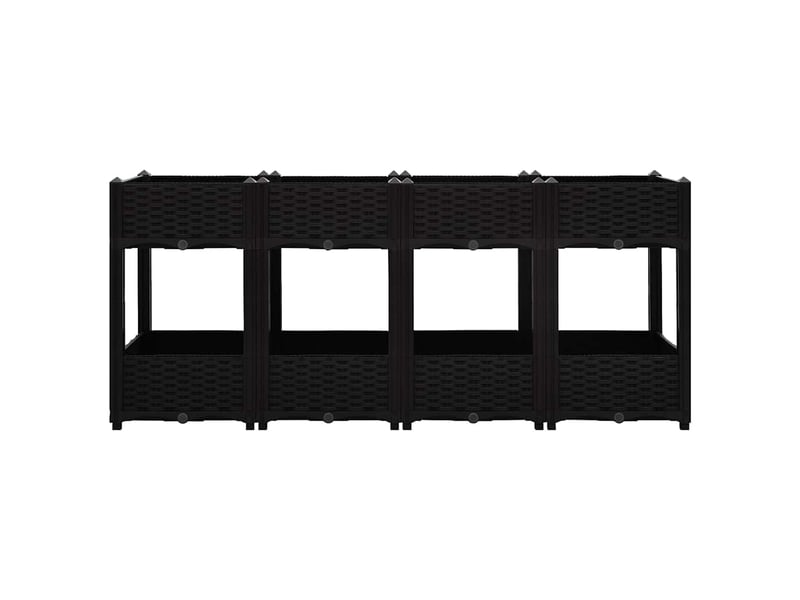  Jardinière - lit surélevé 160x40x71 cm polypropylène  - Conforama C