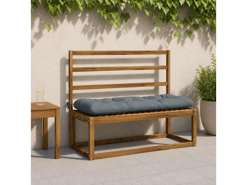 Lot de 2 coussins de banc, coussins d'assise vianen 100 % polyester bleu cf57642  - Conforama B
