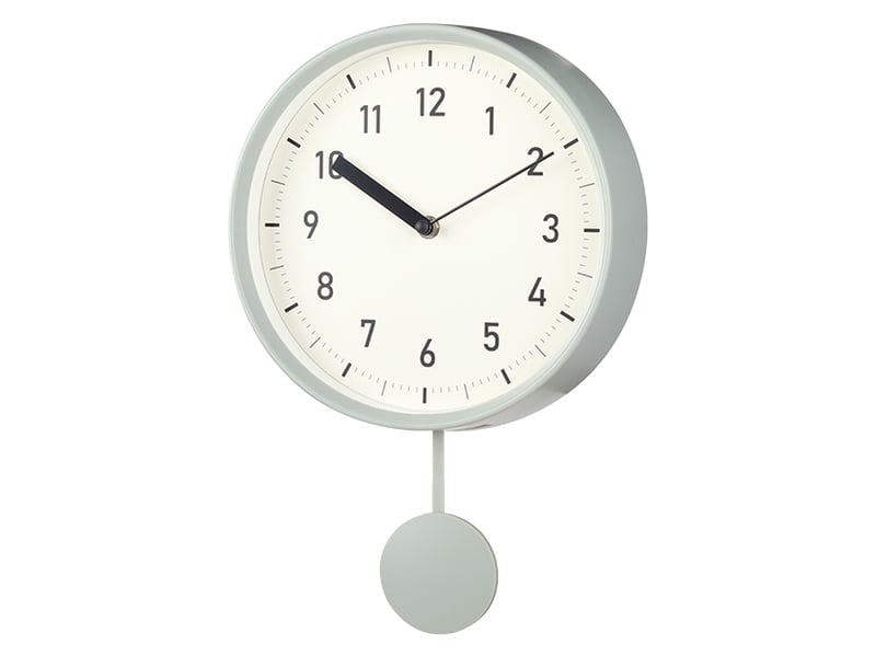  Horloge pendule blanc 25x37cm  - Conforama B