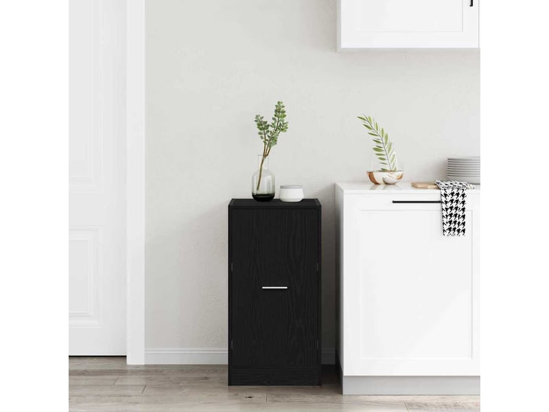  Meuble de rangemenrt, cabinet de pharmacie chêne noir 40 x 41 x 77.5 cm  - Conforama D
