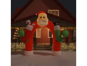Porte voûtée gonflable de noël avec led 320 cm