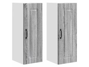 Meuble mural de cuisine | armoire de cuisine 2 pcs gris sonoma shl9017