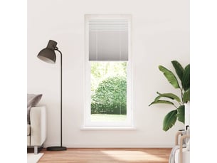 Store plissé, store de fenêtre gris clair 70x200 cm largeur du tissu 69,4 cm cf46900