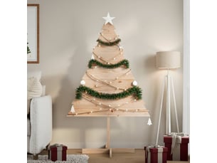 Sapin de noël - arbre de noël en bois pour décoration 150 cm bois massif