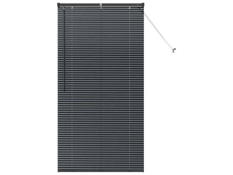 Store vénitien, store de fenêtre noir 175 x 90 cm 25 mm aluminium cf48135 - Conforama A