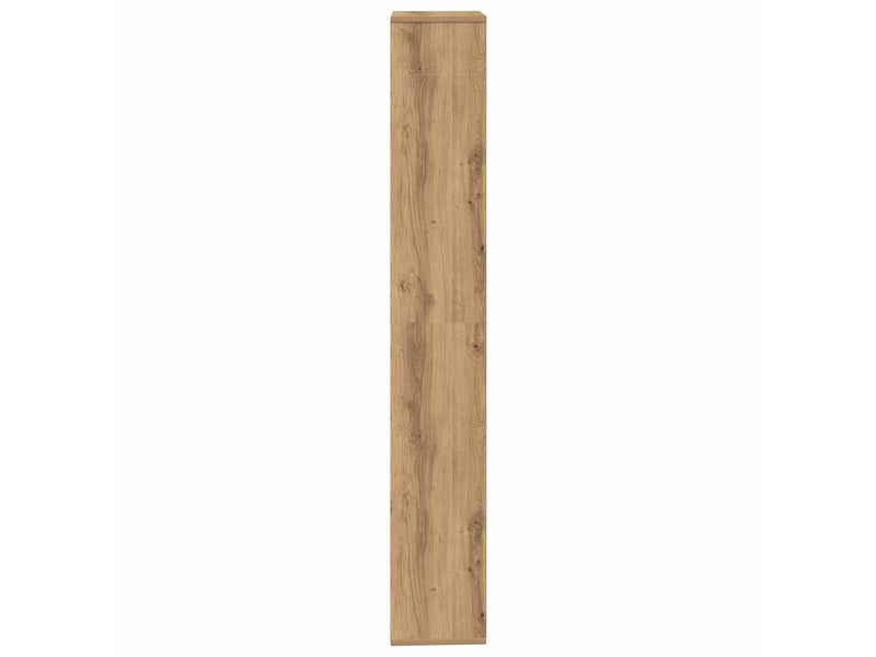  Bibliothèque, étagère de rangement chêne artisanal 157x24x160 cm bois d'ingénierie  - Conforama E