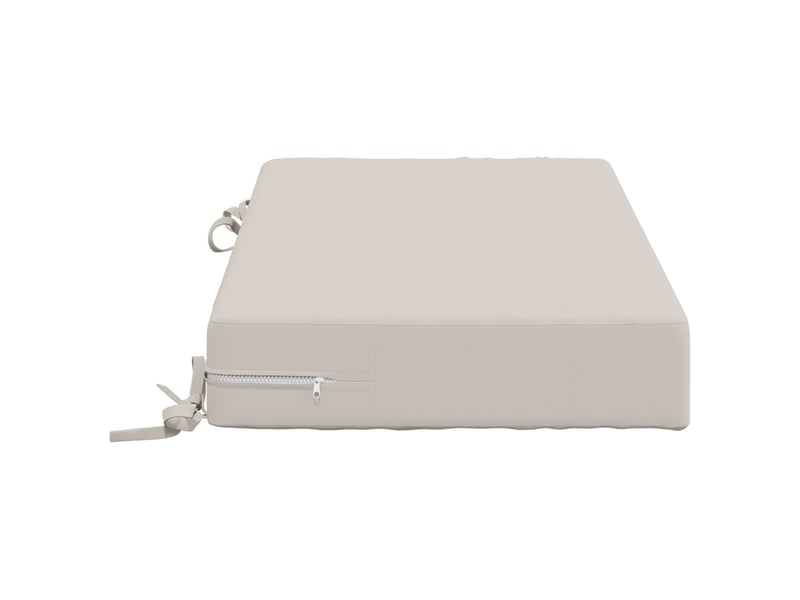 Coussin d'assise, coussin pour chaisecanapé soest 100 % polyester blanc 70 x 40 x 10 cm cf51391 - Conforama D