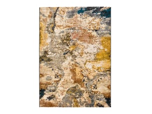 Tapis atticgo anouk rectangulaire multicolore - 100% polypropylène, jute au revers