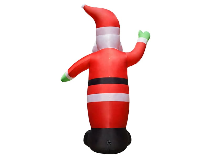  Père noël gonflable avec led décoration de noël ip44 4,5 m  - Conforama E
