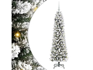 Sapin de noël artificiel, arbre de noël blanc 150 cm pvc, métal et plastique shl2262