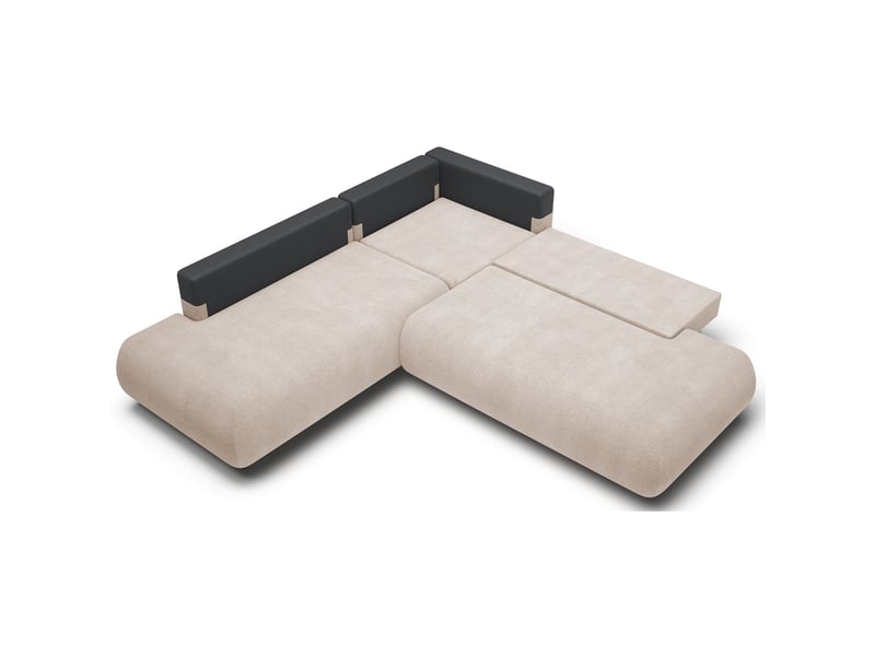 Selsey armone - canapé d'angle convertible - 265 cm - beige clair Armone - Conforama D