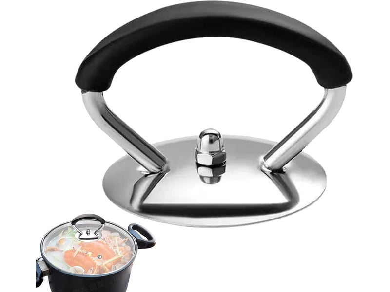  Poignée de couvercle de casserole, boutons de couvercle de 4,6 cm, bouton de cuisine en acier inoxydable bouton de remplacement de la casserole none - Conforama A