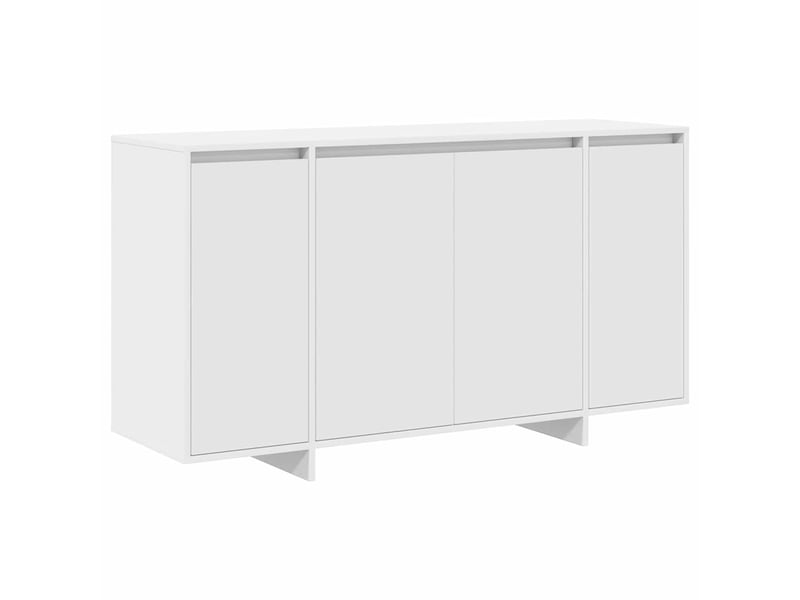  Buffet - bahut - meuble de rangement blanc 135 x 41 x 75 cm bois d'ingénierie  - Conforama A