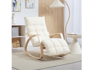 Pouf / repose pied WISHDOR beige