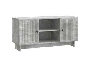 Meuble tv coloris gris 102 cm <strong></strong> <strong></strong>
