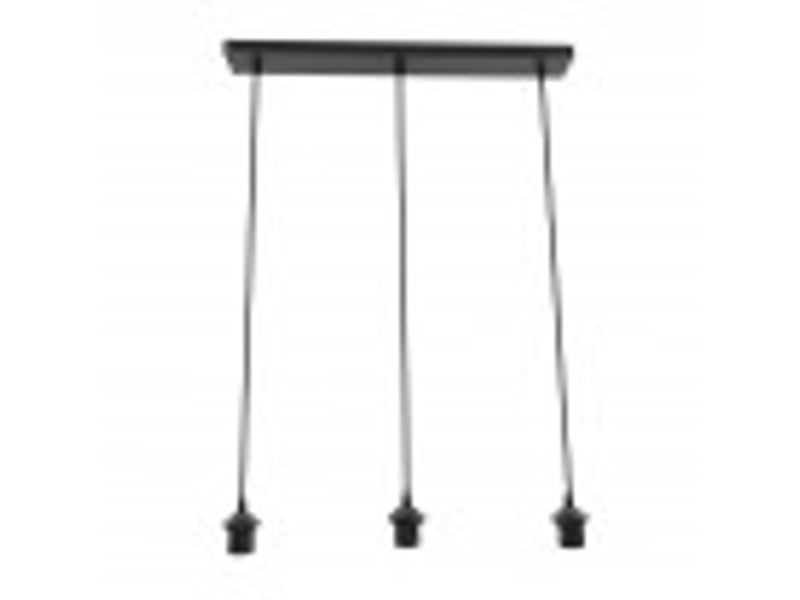  Armature de rampe de plafond fabrilamp nia noir 3 x e27 réglable 15-105 cm 60x6 cm 201293R09 - Conforama B