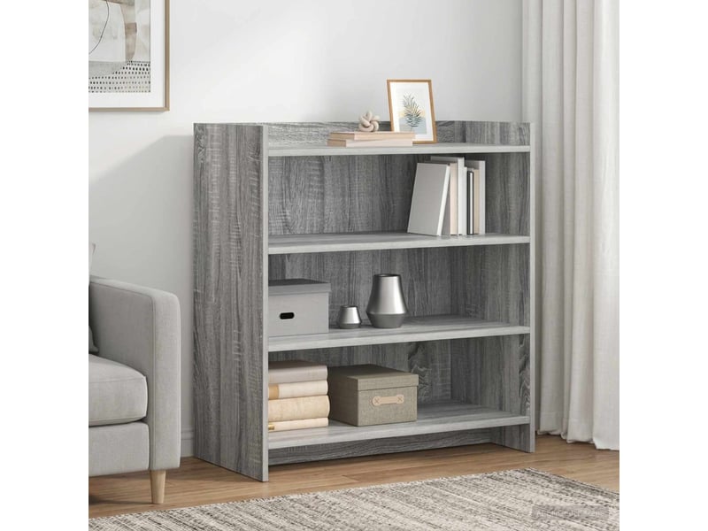 Buffet - bahut - meuble de rangement sonoma gris 75 x 36 x 80 cm bois d'ingénierie  - Conforama B