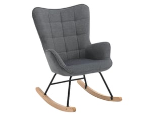 Pouf / repose pied WISHDOR  gris