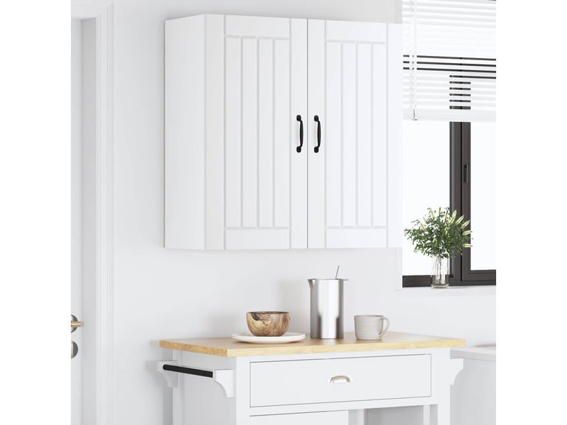  Meuble mural de cuisine, armoire de cuisine blanc 80x31x80cm bois d'ingénierie shl1259  - Conforama D