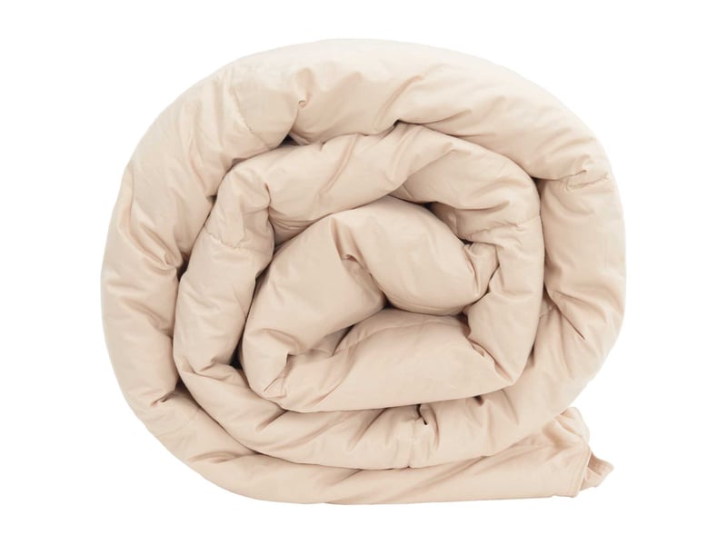  Couette - duvet d'été beige 200 x 240 cm 100% kapok naturel  - Conforama E