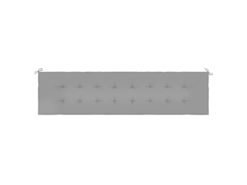  Coussin de banc de jardin, coussin d'assise gris 200x50x3 cm tissu oxford cf52731  - Conforama D