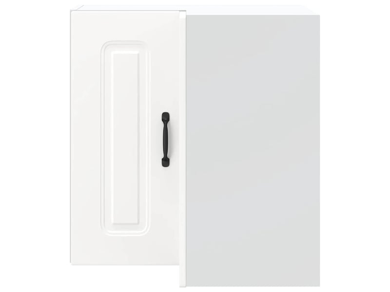  Meuble de rangement, armoire murale d'angle de cuisine kalmar blanc bois ingénierie  - Conforama D