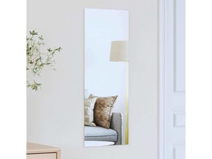 Miroir rectangulaire à fixer coloris transparent <strong></strong> <strong></strong> - 30 cm x 80 cm