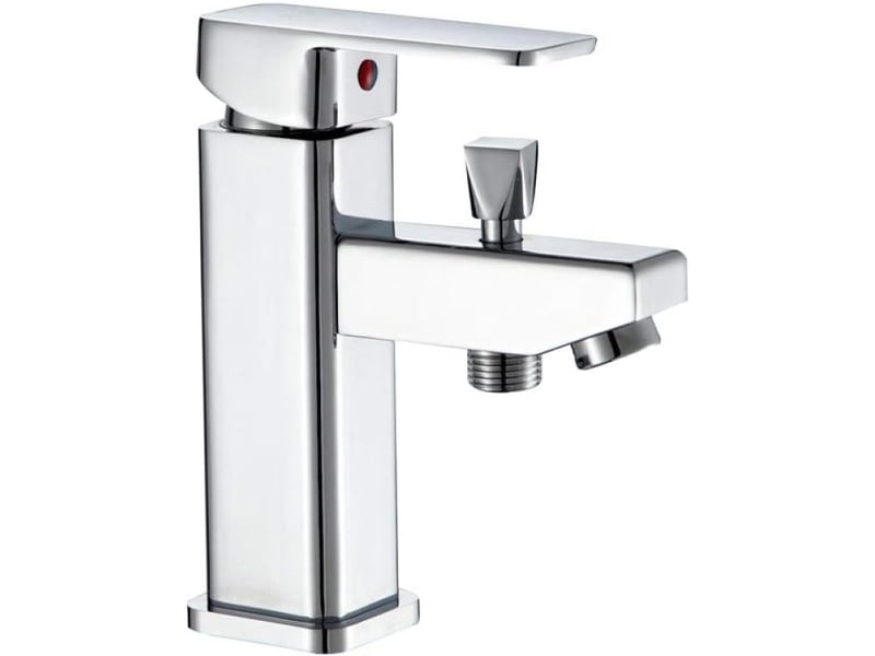  Robinet lavabo robinets de cuisine de lavabos robinet évier robinet salle bain monotrou robinet eau chaude et froide lavabo salle de bain  - Conforama A