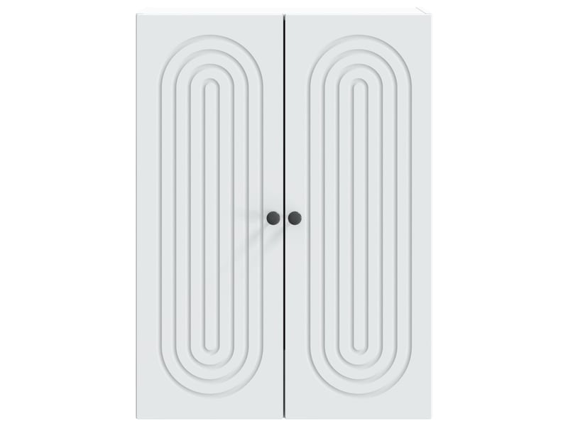  Armoire murale salon, meuble de rangement blanc 66x34,5x90 cm bois d'ingénierie shl9608  - Conforama D