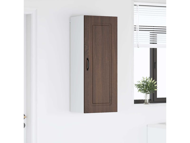  Meuble mural de cuisine | armoire de cuisine chêne brun 40x31x100cm shl2817  - Conforama D