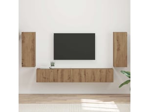 Meuble tv coloris marron 98 cm <strong></strong>  <strong></strong>