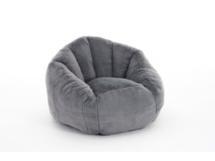 Fauteuil fixe MEUBLIV  Polyester gris vendu A l'unité