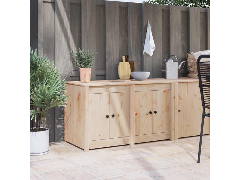  Meuble de rangement, armoire de cuisine meppel chêne brun 106x55x64cm shl7450  - Conforama B
