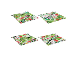Lot de 4 coussins de siège, coussins d'assise soest 100 % polyester cf60183