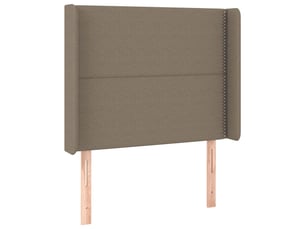 Tete de lit A poser largeur 93 cm   taupe
