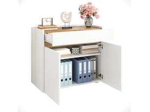 Caisson MIVRAY   80 cm coloris blanc