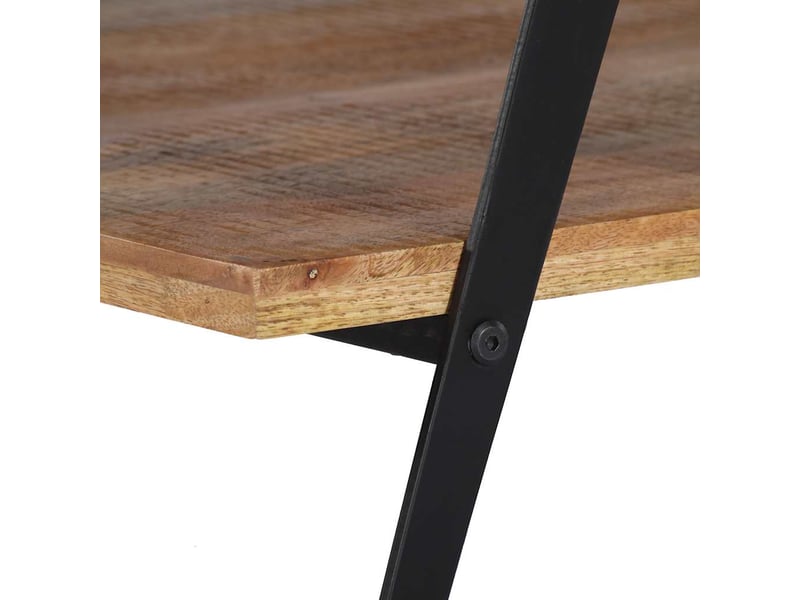  Table basse - table de salon - table à thé 115x60x40 cm bois de manguier massif  - Conforama E