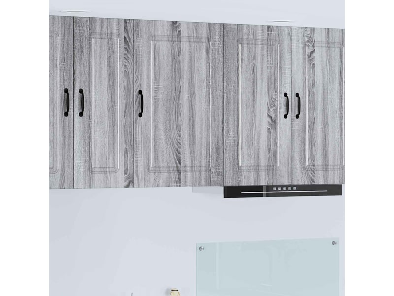  Meuble mural de cuisine | armoire de cuisine gris sonoma 50x31x80cm  - Conforama B