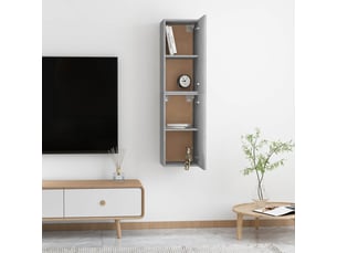 Meuble tv coloris gris 1 cm <strong></strong>  <strong></strong>