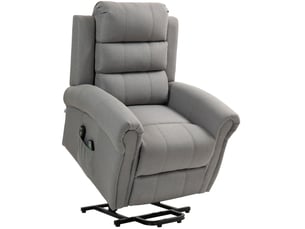 Fauteuil relax électrique  <strong>MIVRAY </strong> Tissu gris
