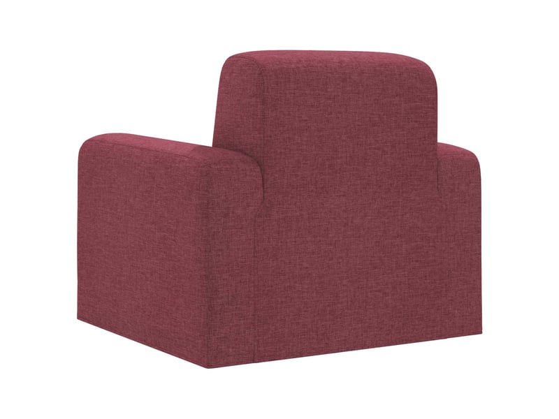 Vidaxl fauteuil bordeaux tissu - Conforama E